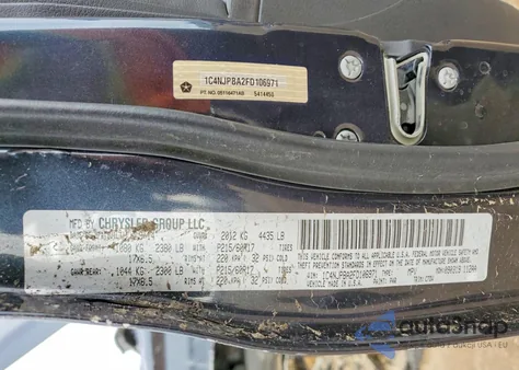 2015 Jeep Patriot Sport z USA, uszkodzony, nr VIN 1C4NJPBA2FD106971